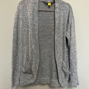 rumi + ryder | Girls Gray Long Sleeve Cardigan w/pockets XS 4-5